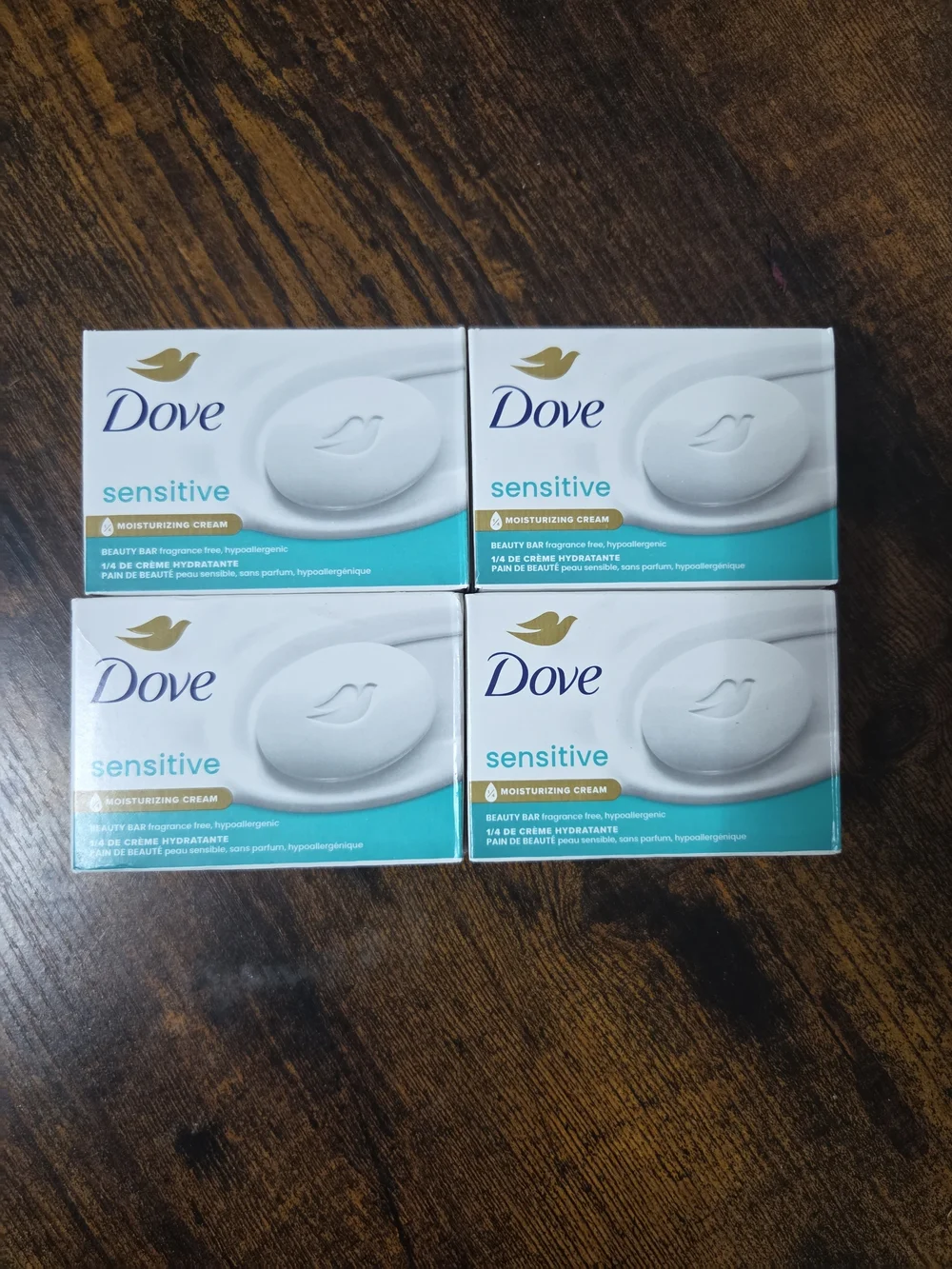 Dove sensitive moisturizing